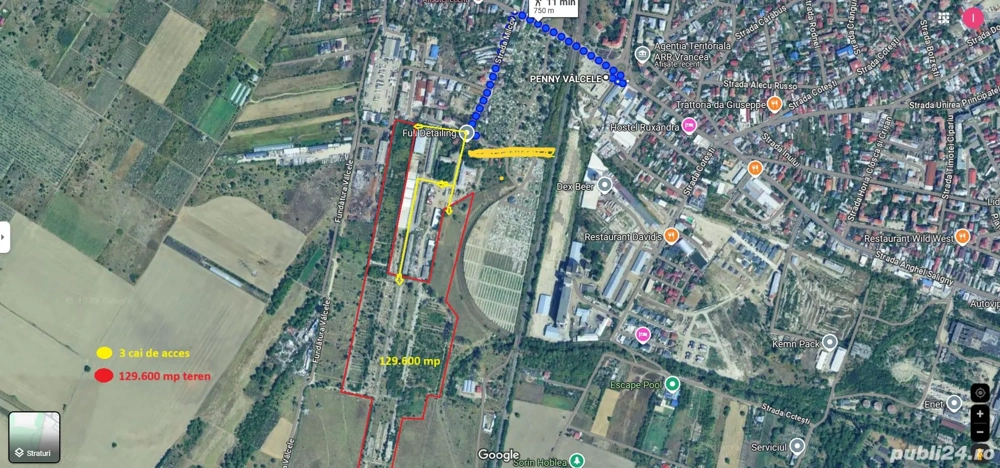   Teren intravilan cu potential major de dezvoltare