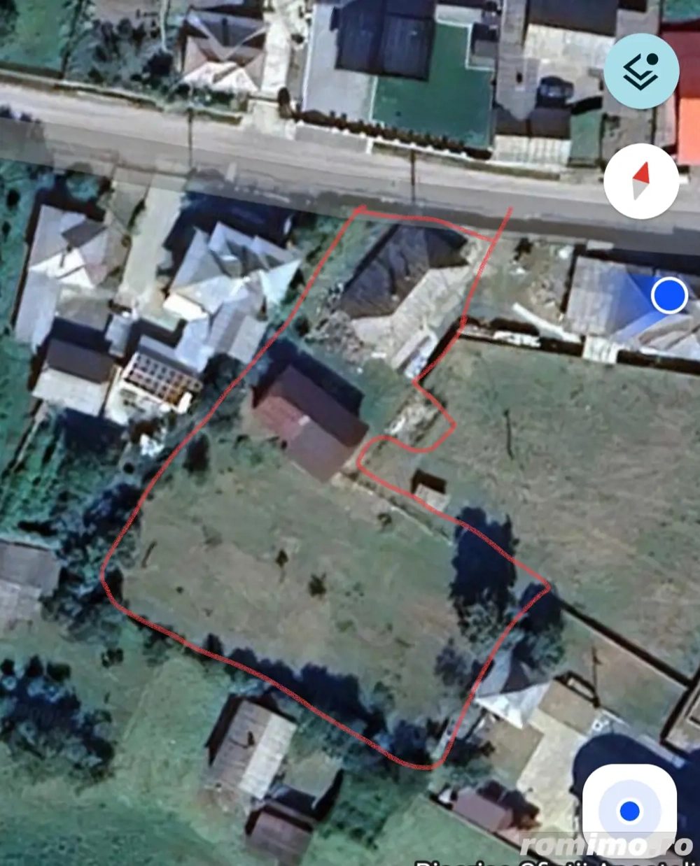  Teren intravilan  2150 mp cu toate utilitățile