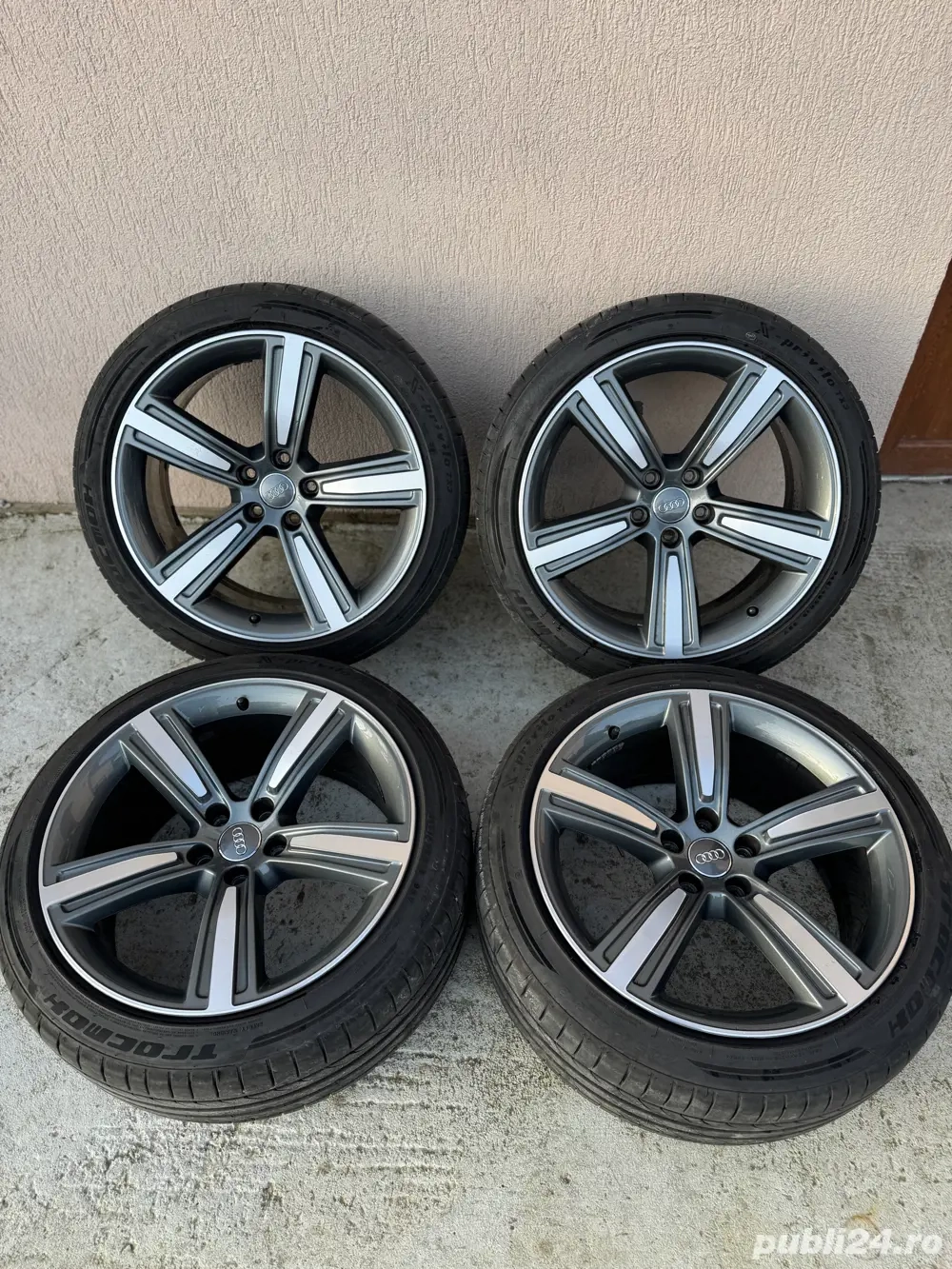 Roti / jante R19 5x112 Audi VW ET 34 concave 66.6 cauciucuri 245/40/19