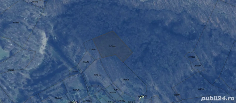 Terenuri extravilane împădurite   13.700 mp, CF individuale, acces 4x4, Tisa   Hălmagiu, Arad