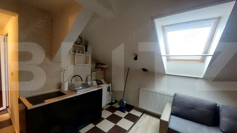 Garsoniera mansardata, 24 mp, zona Iosefin