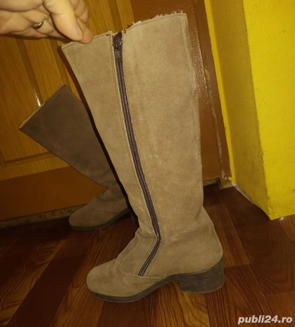 Cizme dama din piele Richard Draper