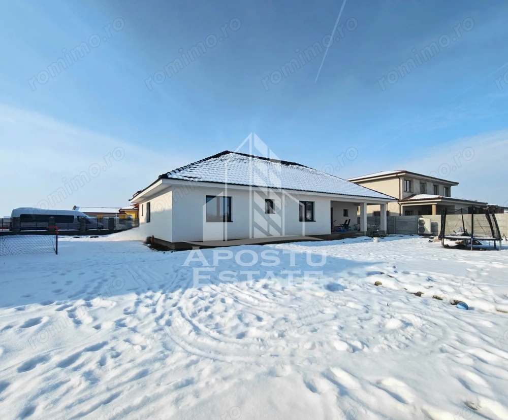 Casa individuala in Sacalaz cu 5 camere si 1.000 mp teren, comision 0