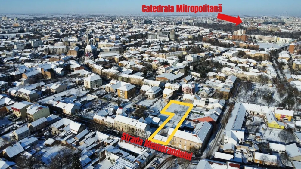 Oportunitate rara in centrul Timisoarei – teren cu potential major de dezvoltare