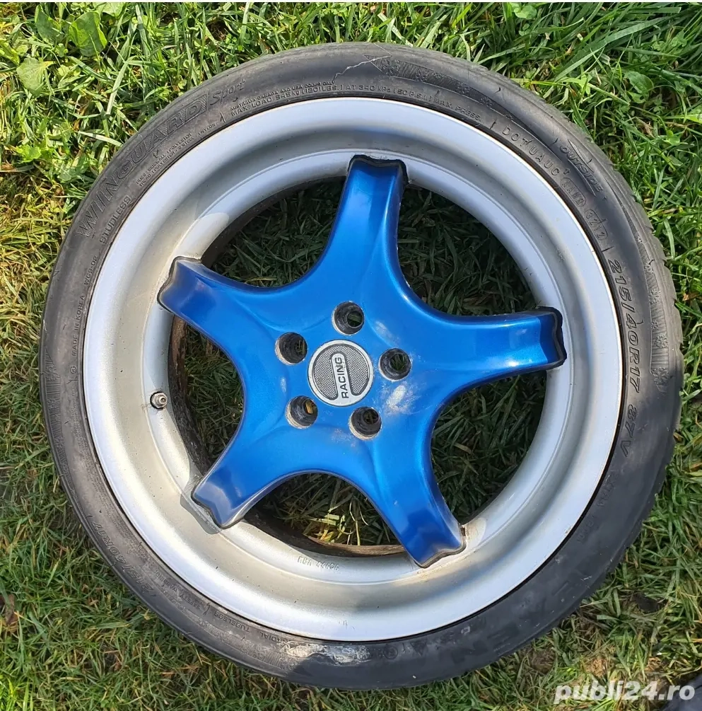 Jante aluminiu pe 17, 5x100, 215/40/17