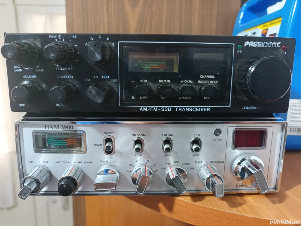 2 statii radio emisie receptie