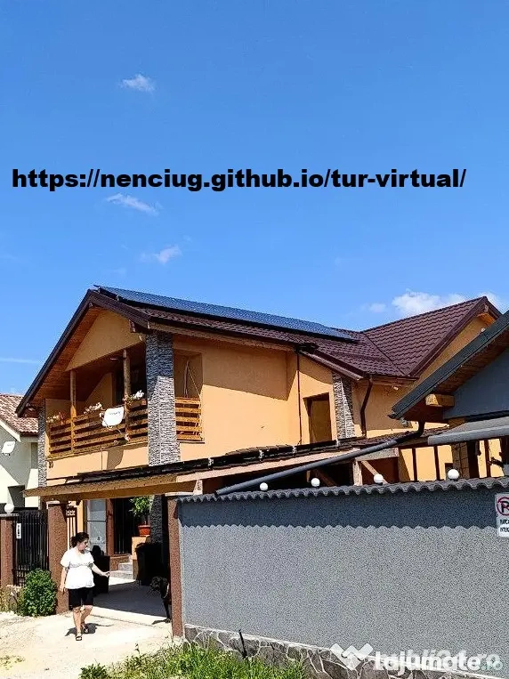 Casă smart premium, complet mobilată | Sânpetru | Vedere munți !!!FARA AGENTII!!!