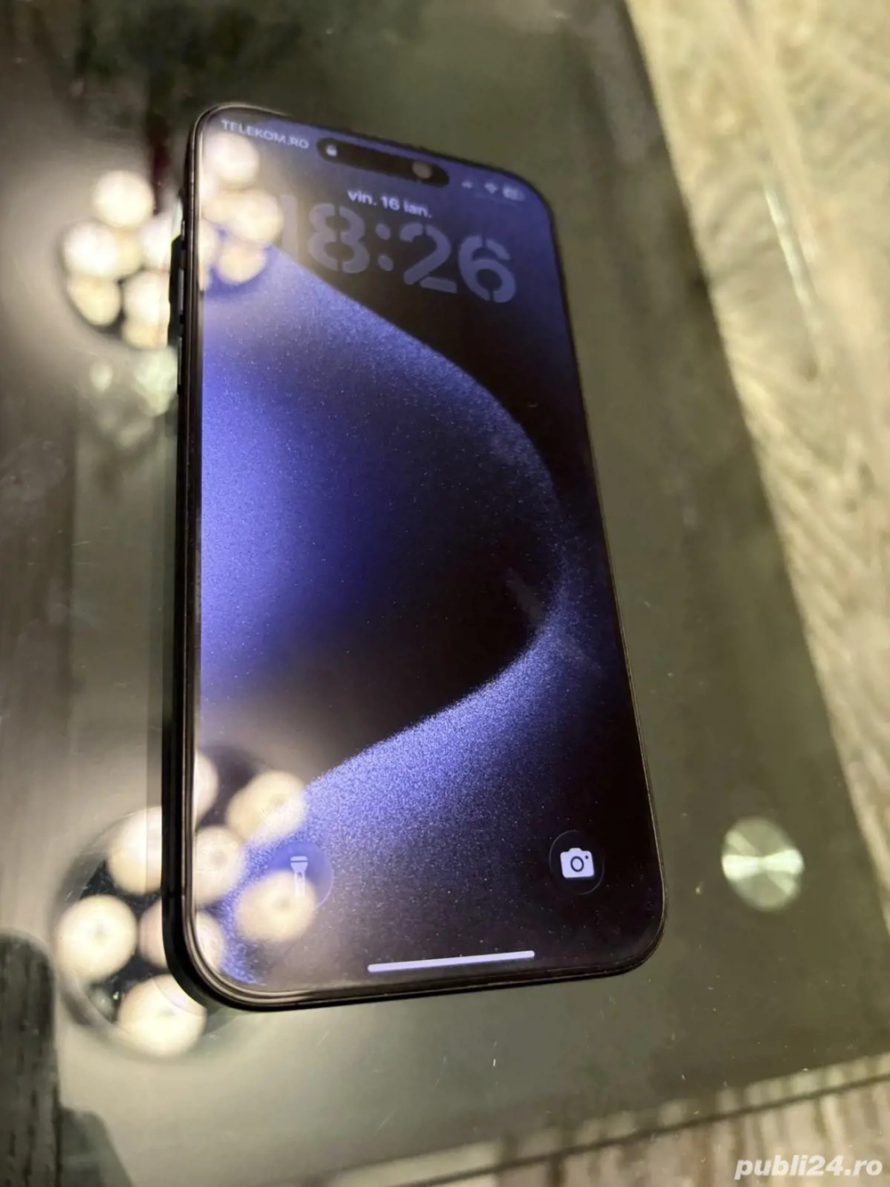 iPhone 15pro Max blue 