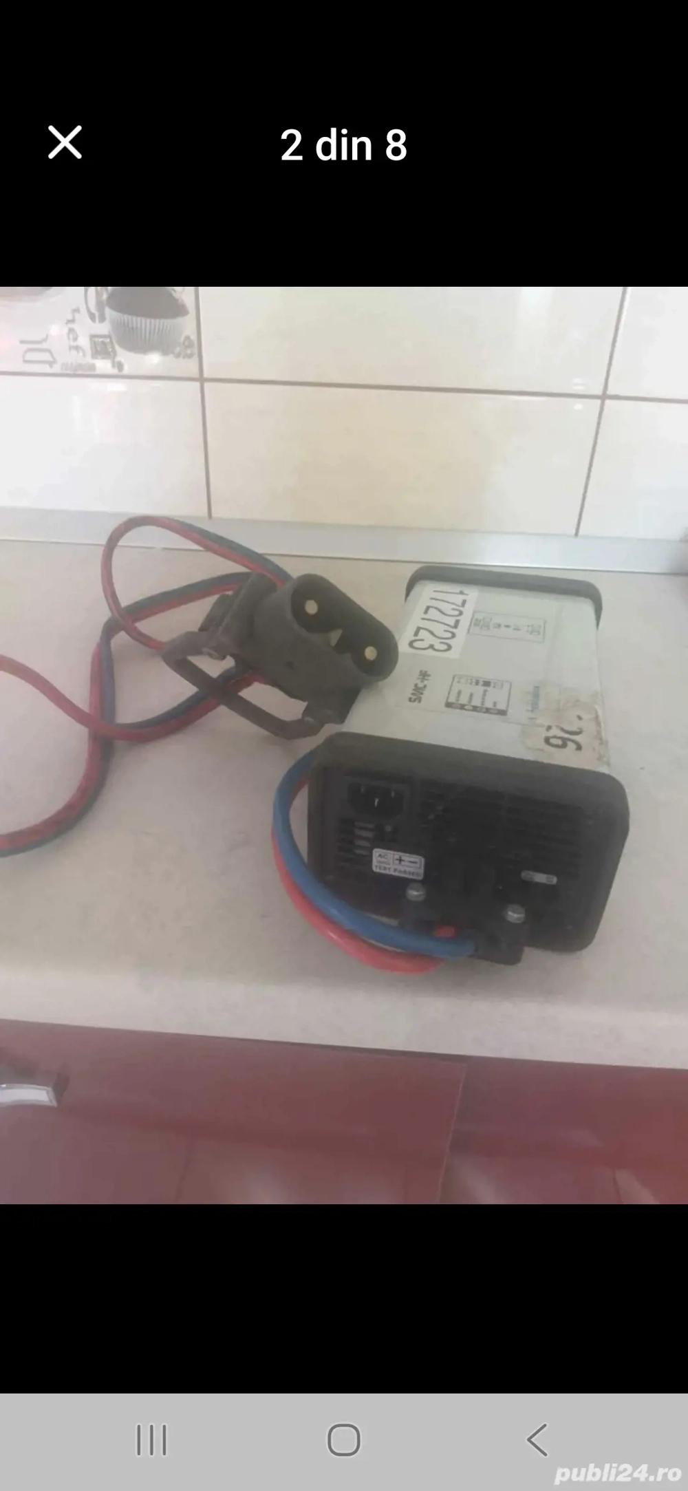 Redresor incarcare baterie 24v. 