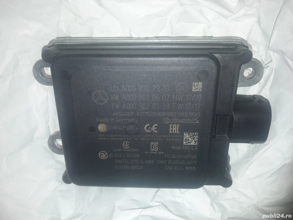 Senzor Radar Mercedes - NOU - A , B , C , E , S , GLC , GLE , GLS  . Manseta Mercedes NOUA