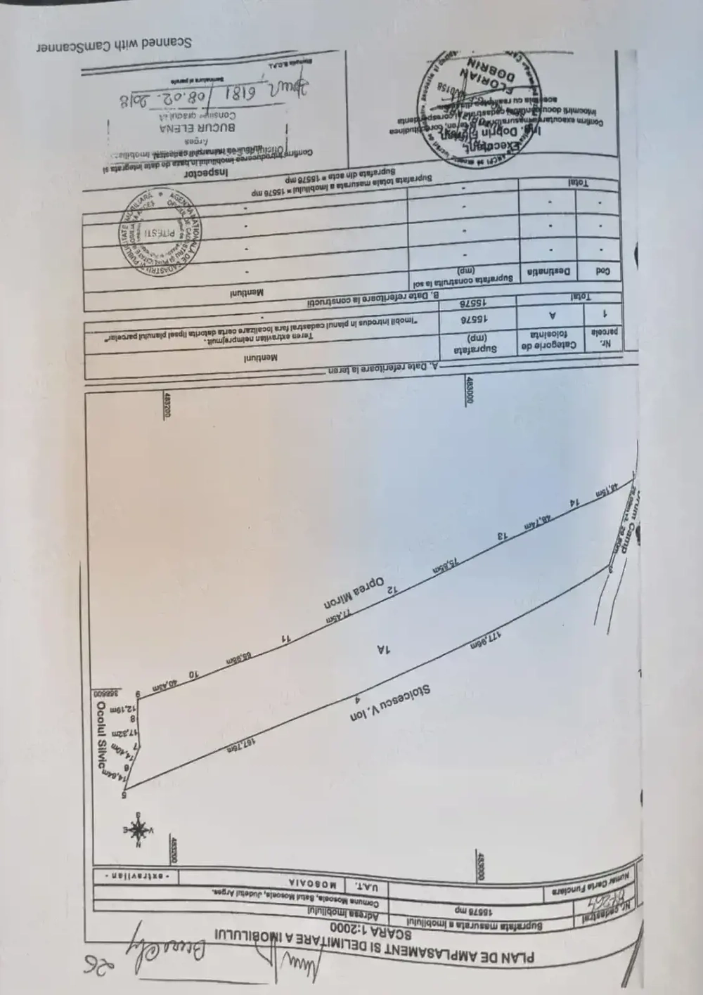 Vând teren extravilan 