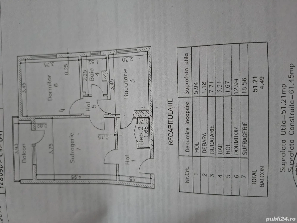 Apartament 2 camere 