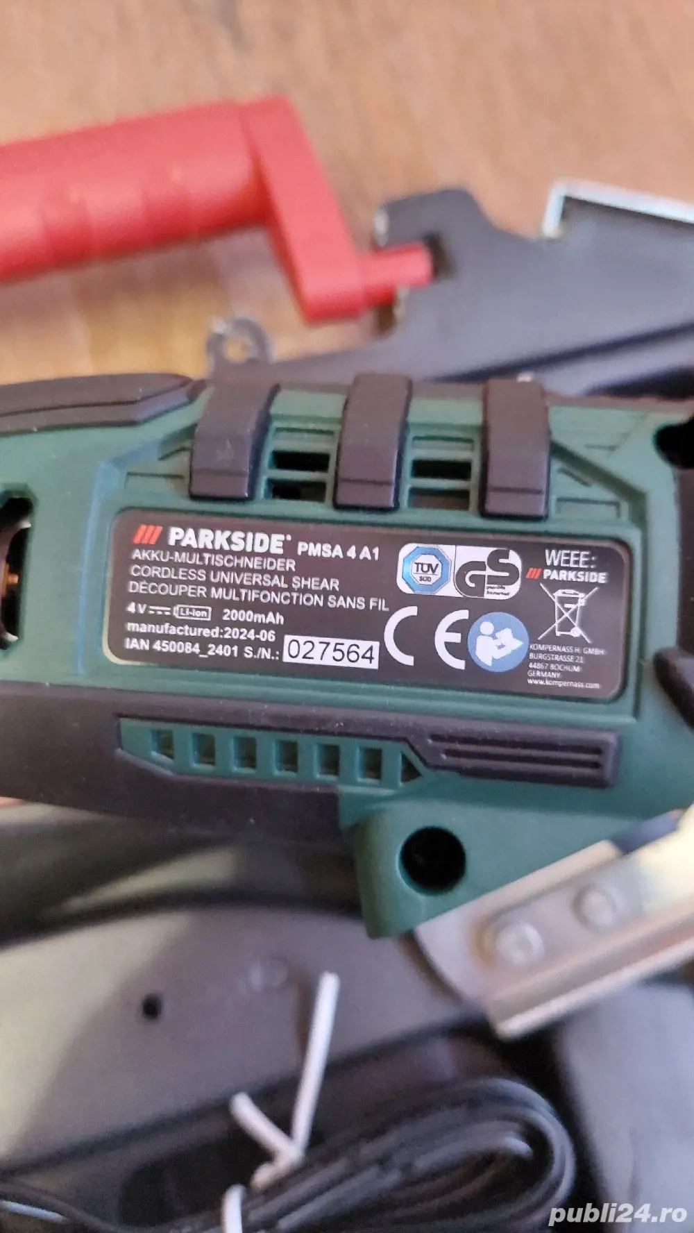 Multicutter cu acumulator