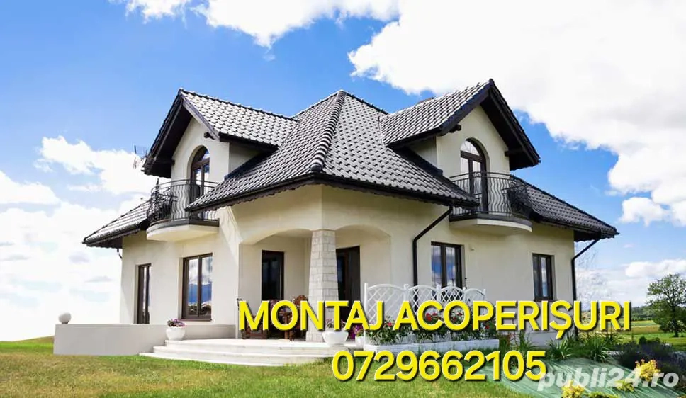montaj acoperișuri 