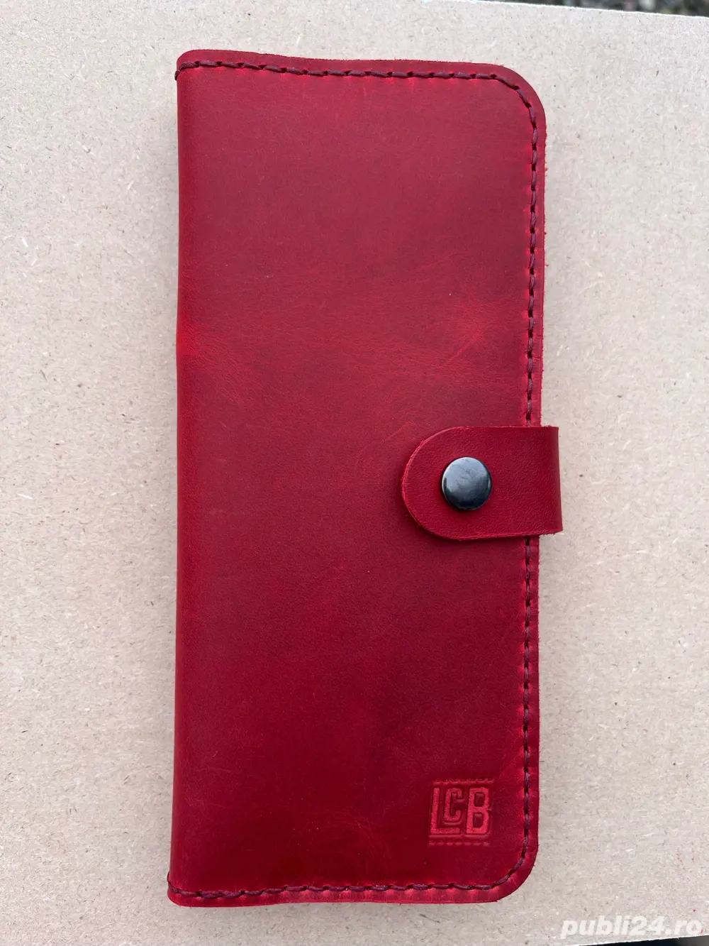 Portofel dama handmade din piele naturala