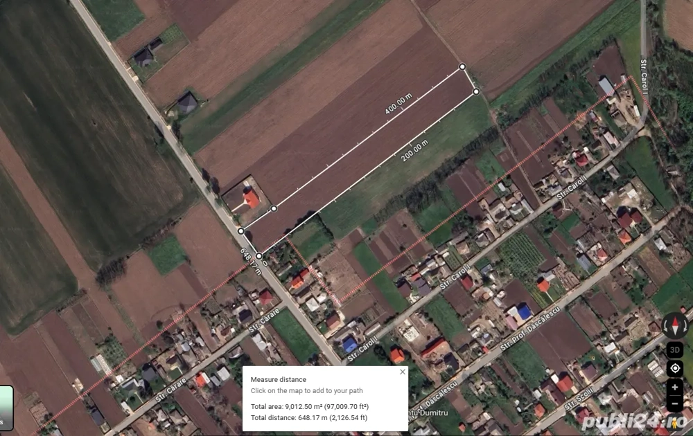 Vand teren extravilan - Harmanestii Noi