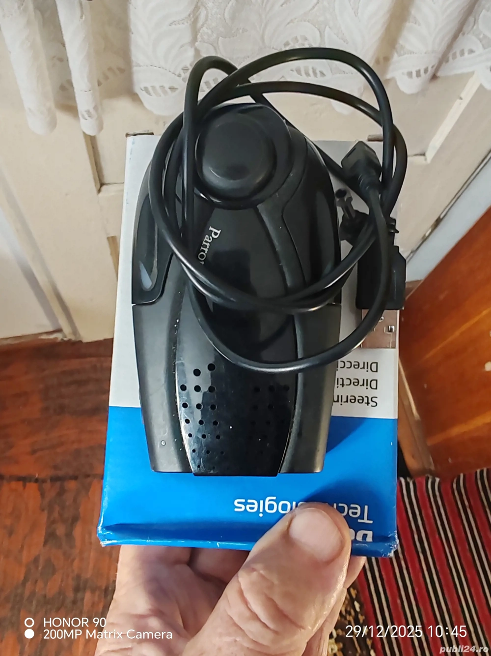 Bluetooth speaker auto cu acumulator si alimentator