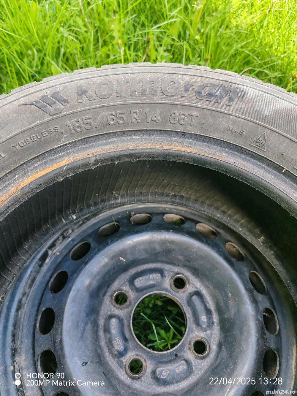 Cauciuc 185/65/14 kormoran cu janta