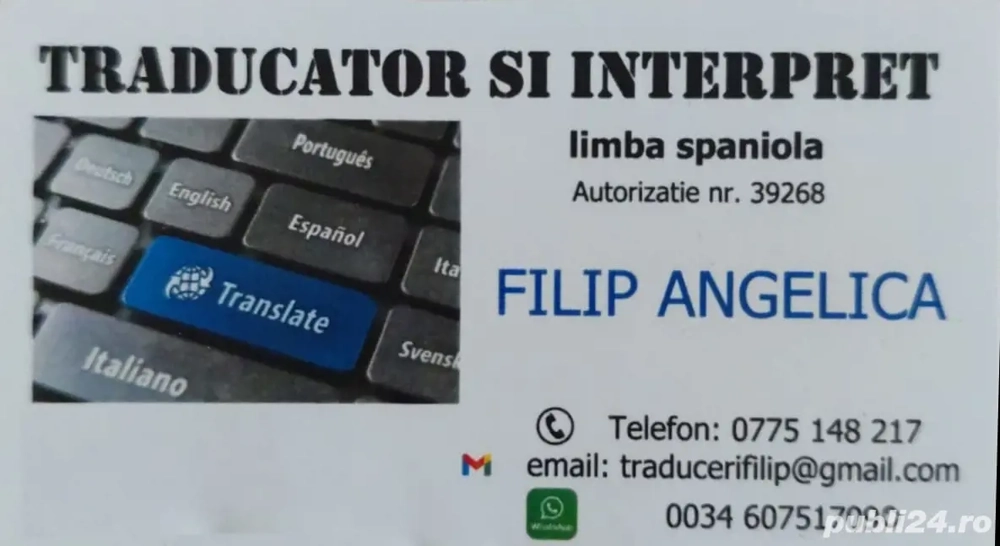 Traducator autorizat spaniolă 