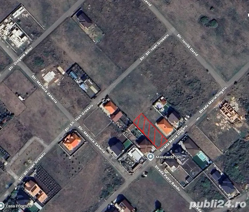Proprietar , vand 2 terenuri intravilan pentru casa ,zona metro 2, Timisoara