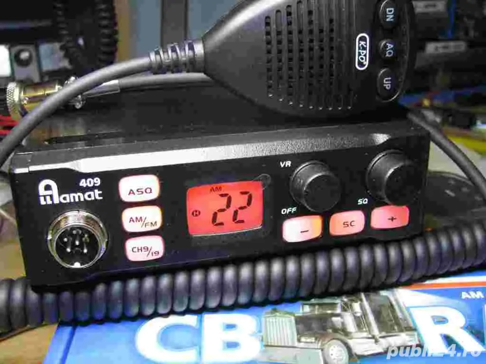 Statii Radio CB Allamat 409 si  Antena 