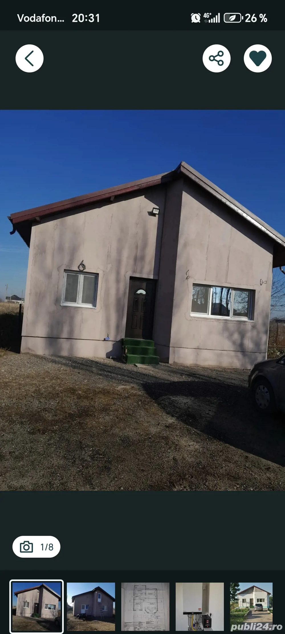 Merita văzută casa este noua din 2020