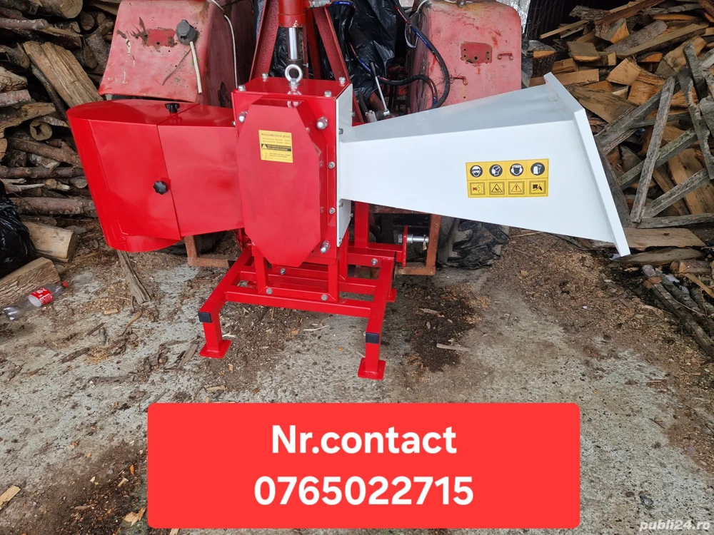 Tocator crengi dupa tractor 