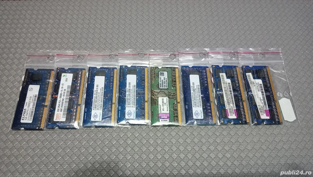 Memorii RAM DDR3 Laptop Second-Hand