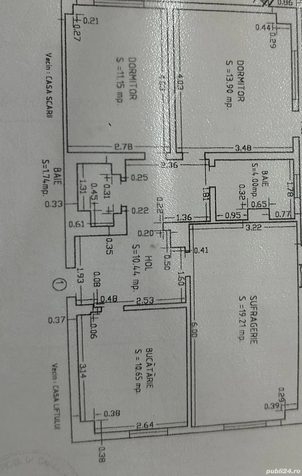 Apartament și spațiu comercial la malul mării 