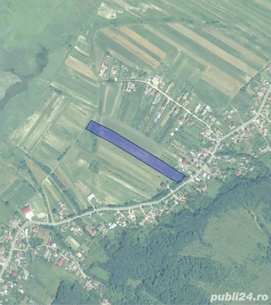 Teren intravilan, 12080 mp, cu PUZ aprobat, parcelat, de vanzare