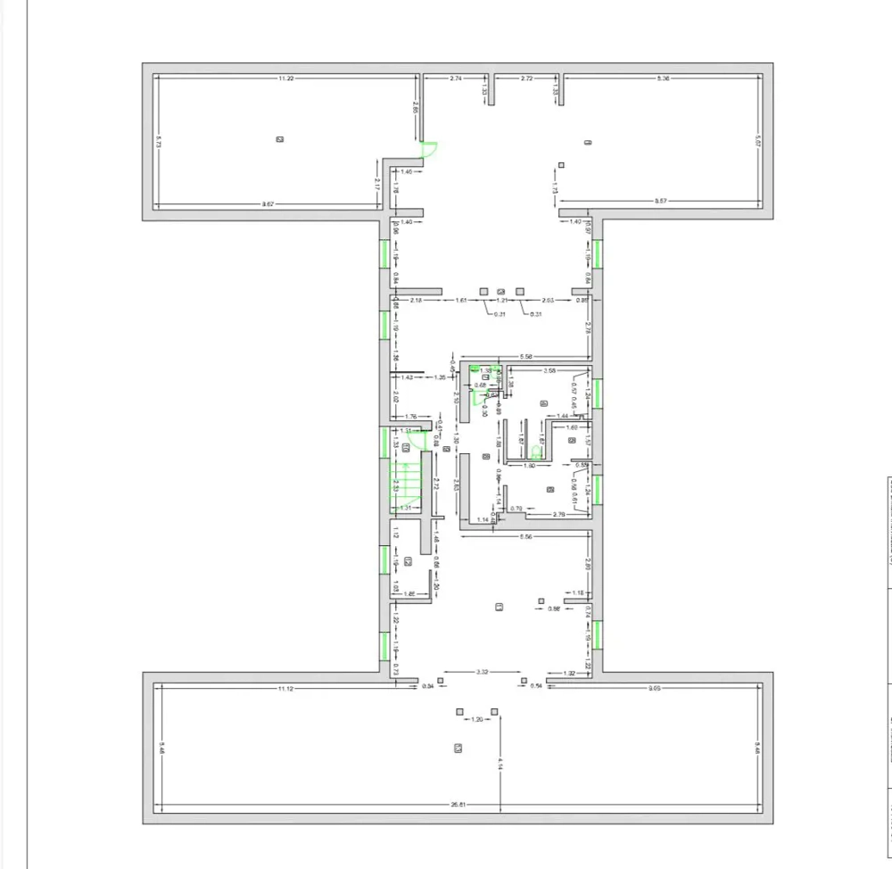 Spatii intre 60 si 600+mp in complexul Studentesc