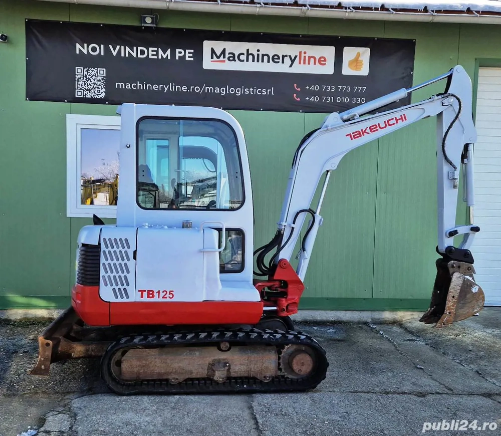 miniexcavator Takeuchi TB125