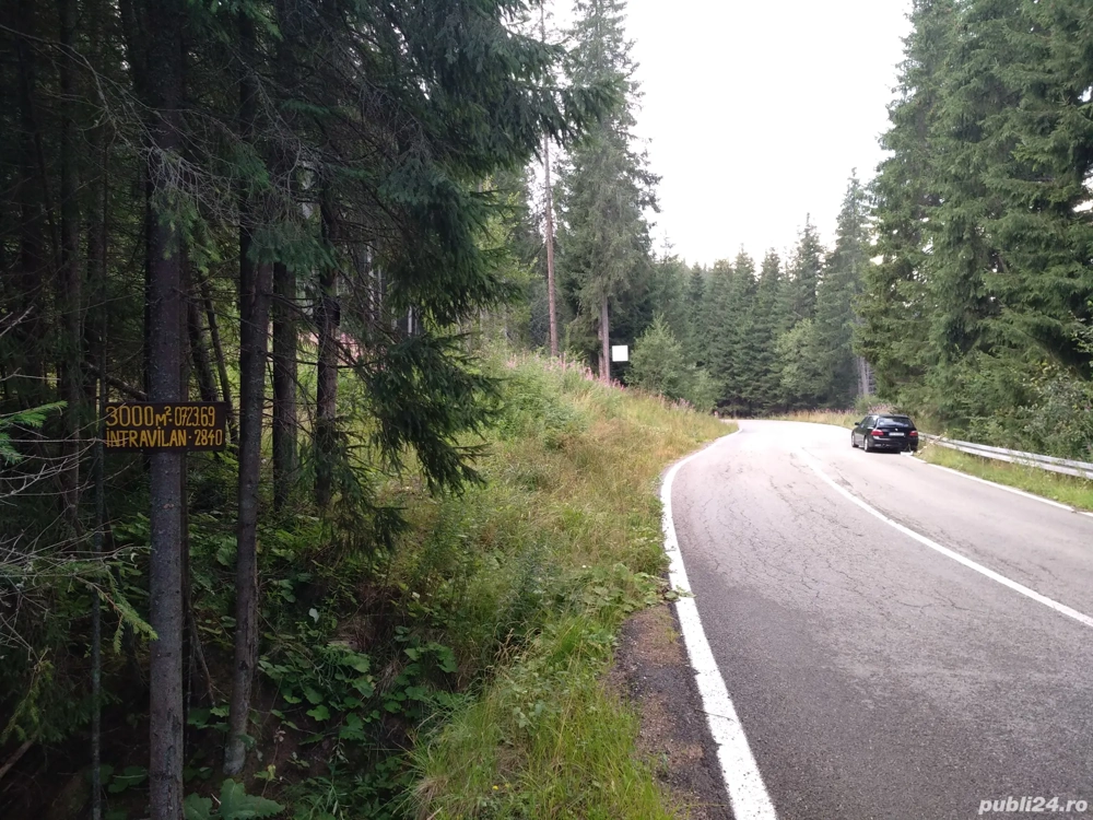 vând teren 3000 mp intravilan Lac Vidra la 3 km de partia de ski