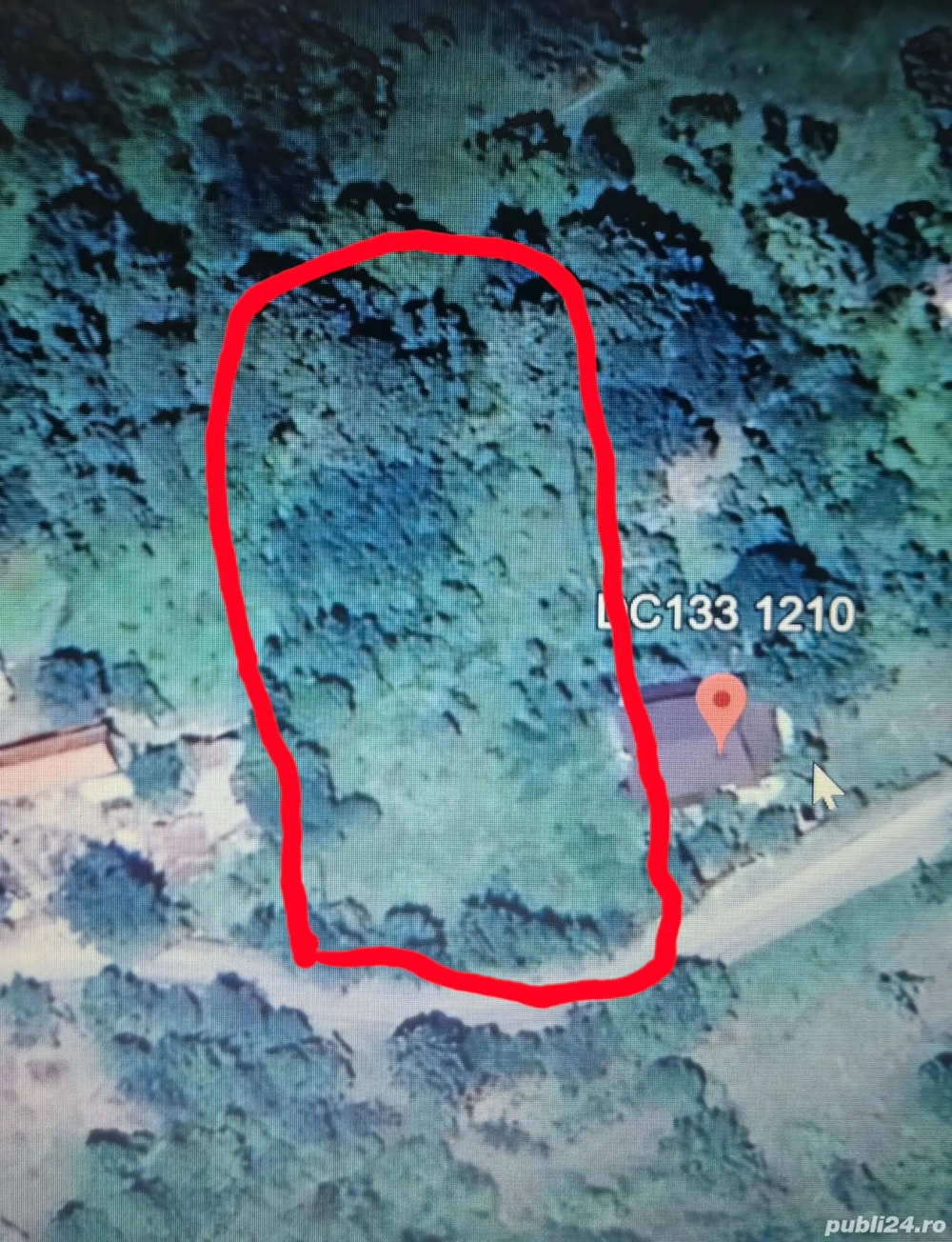 Teren Telega Prahova, drum asfaltat