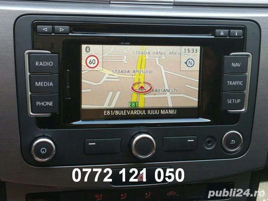 Harti VW, SKODA, SEAT RNS 315-310-850-510 Est (Romania) sau Vest 