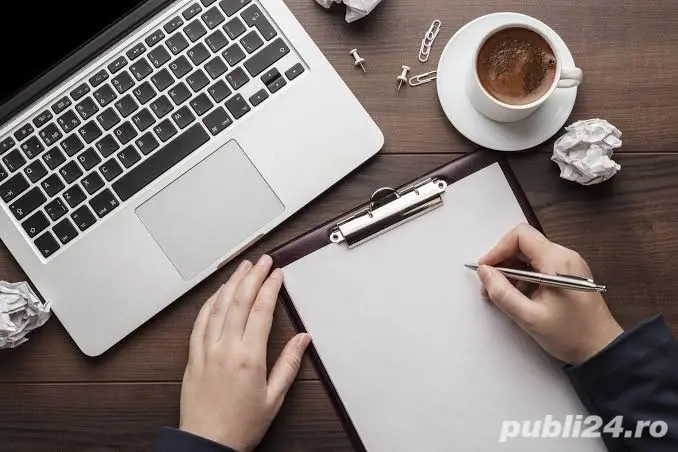 Scriere continut, revizuire și traducere texte Ro, En