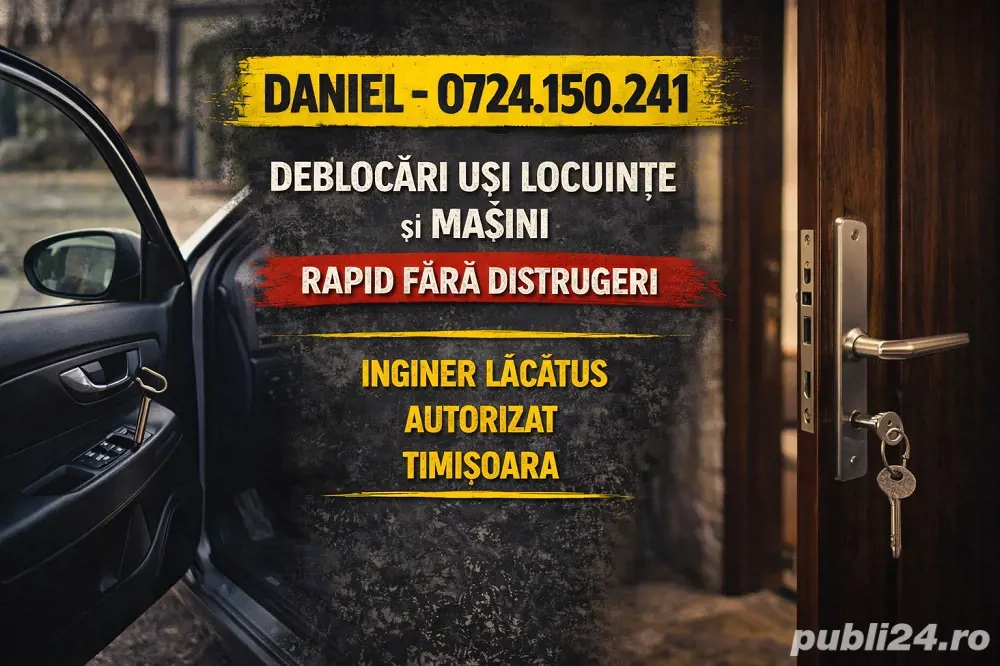 Lacatus Auto Deblocari Masini - toate tipurile. Rapid!