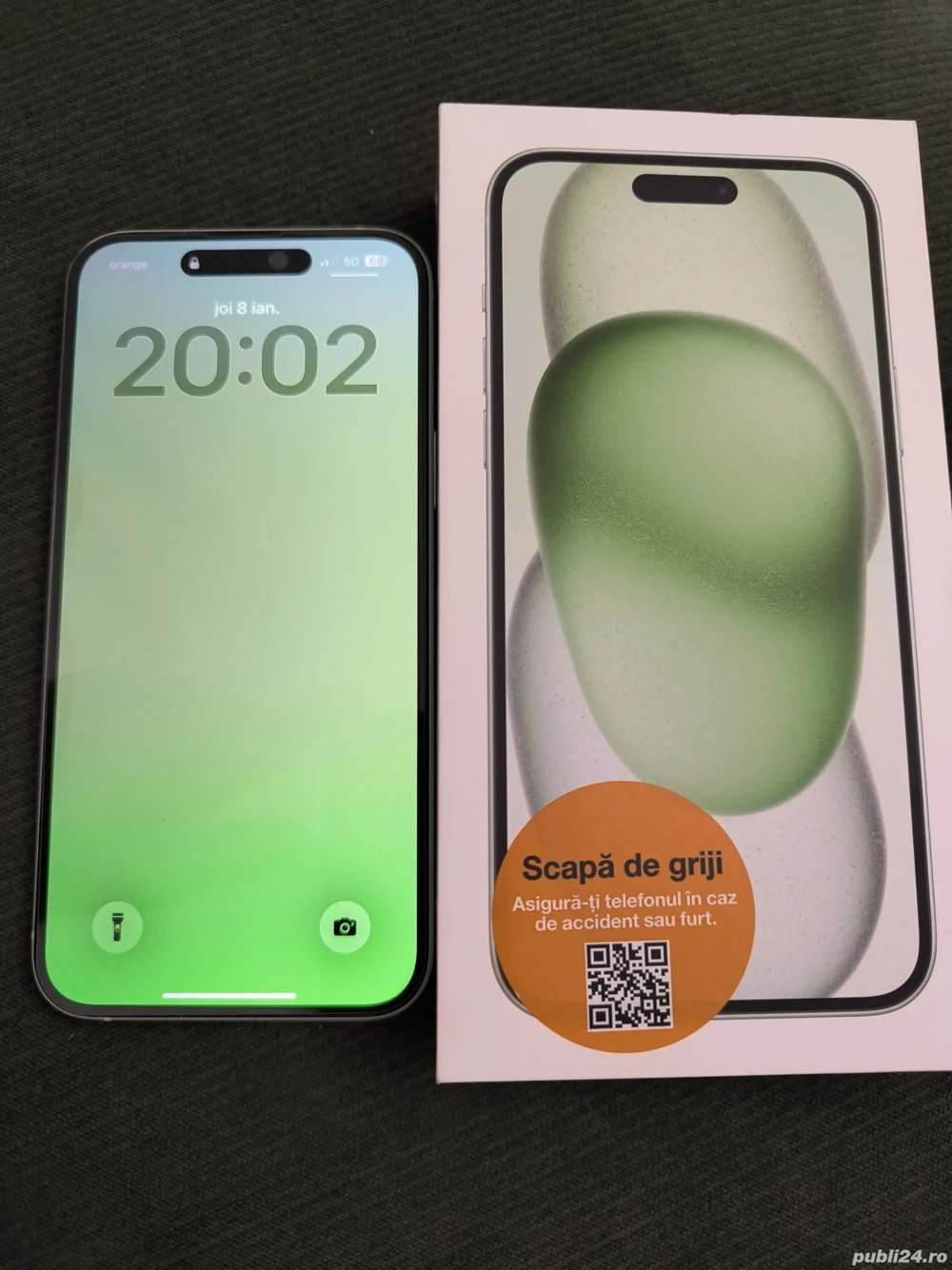 Vând iPhone 15 plus 