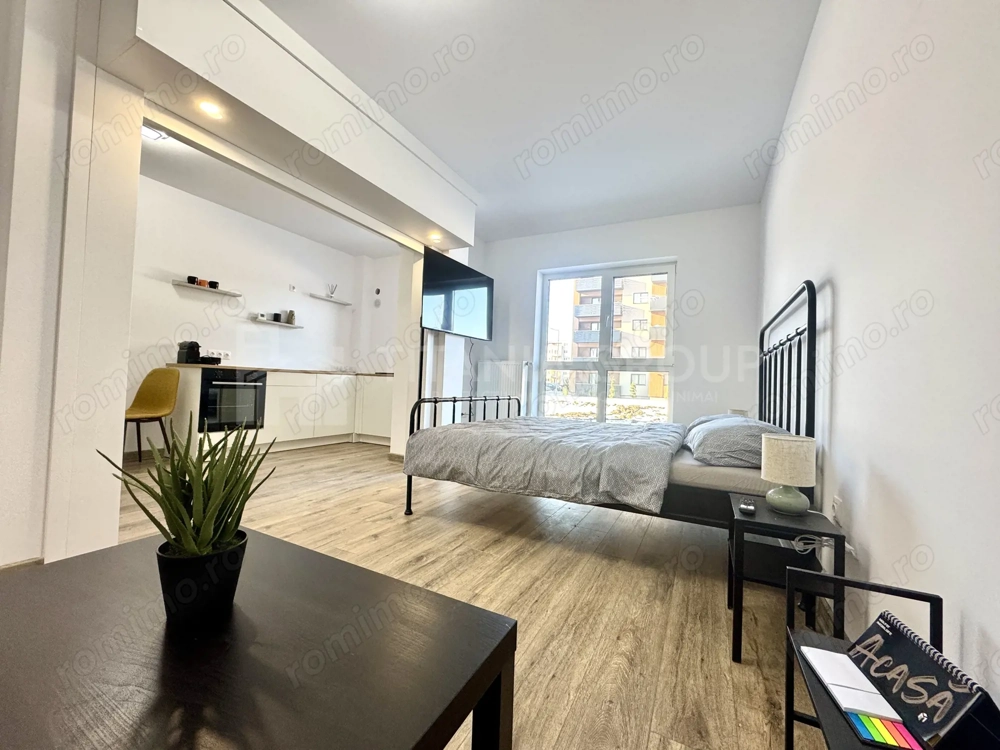 Studio mobilat si utilat+boxa, Avantgarden Faza 5, comision 0