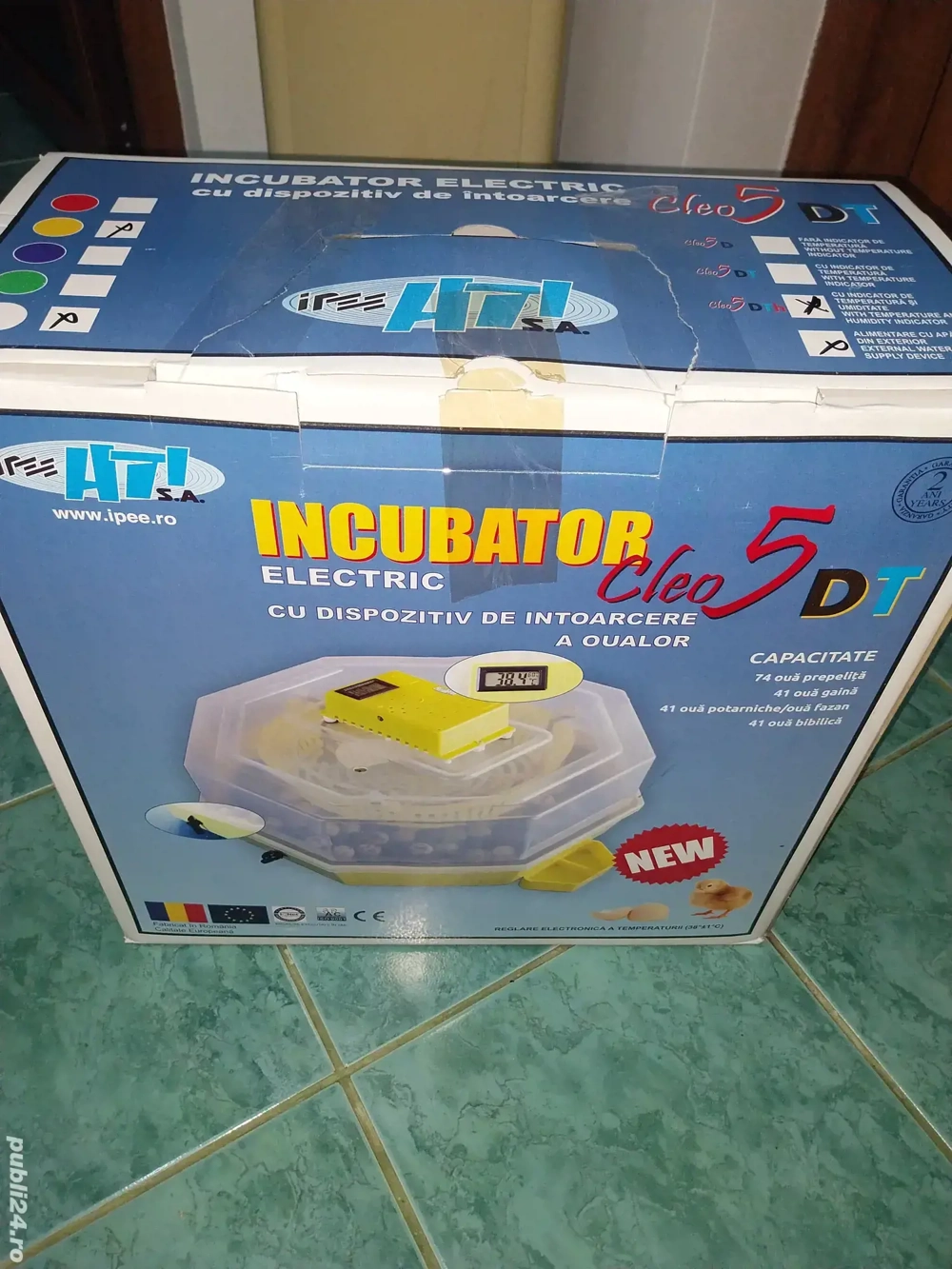 Incubator pui CLEO 5 