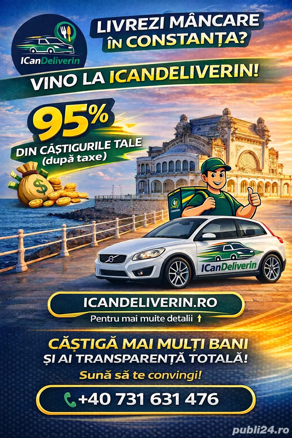 Cautăm 5 curieri legendari!