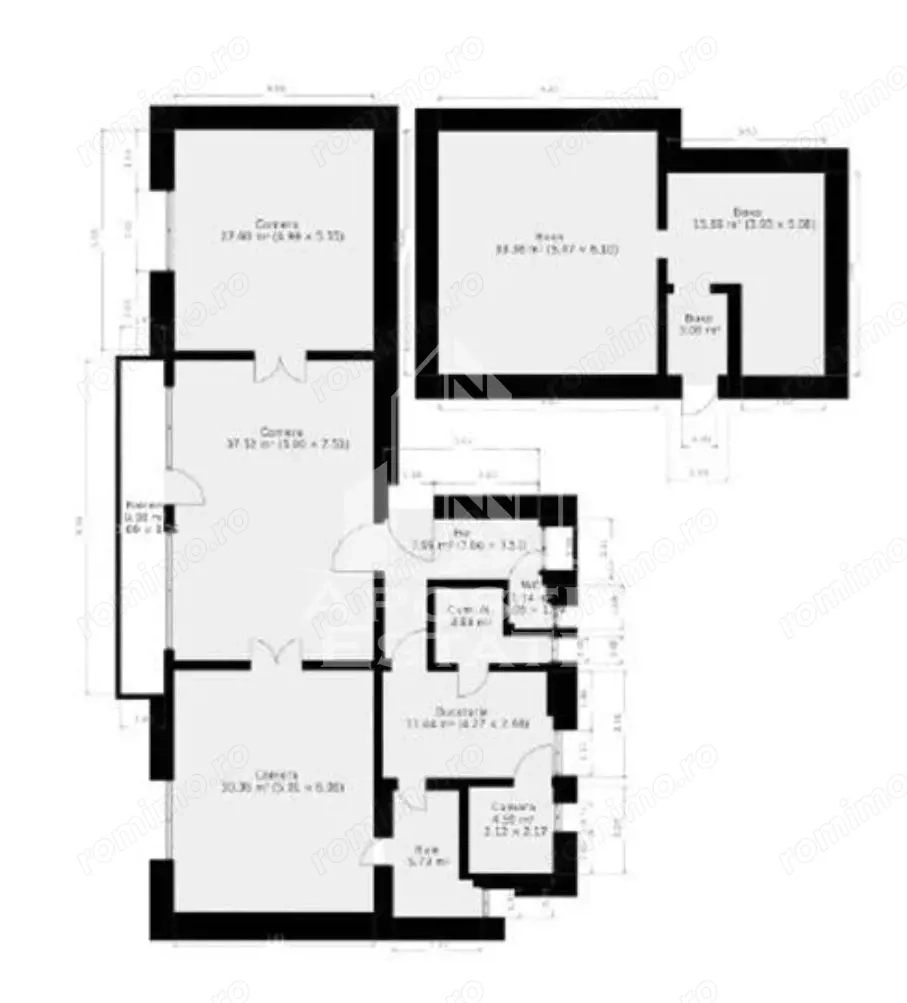 Piața Iosefin | Apartament 134 mp, etaj intermediar, balcon