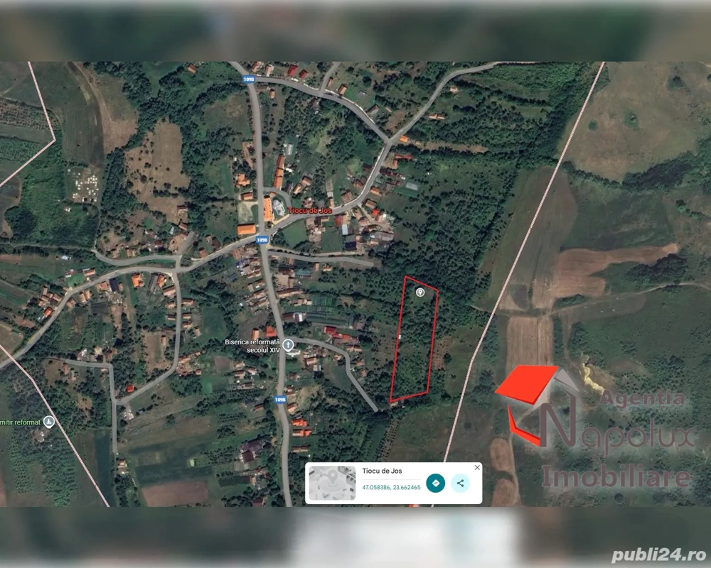  Teren cu potențial rezidențial și turistic | 3.000 m  | Exclusivitate Napolux Imobiliare