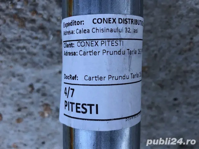 Toba esapament mijloc DACIA LOGAN 1.4/1.6 dupa 2004