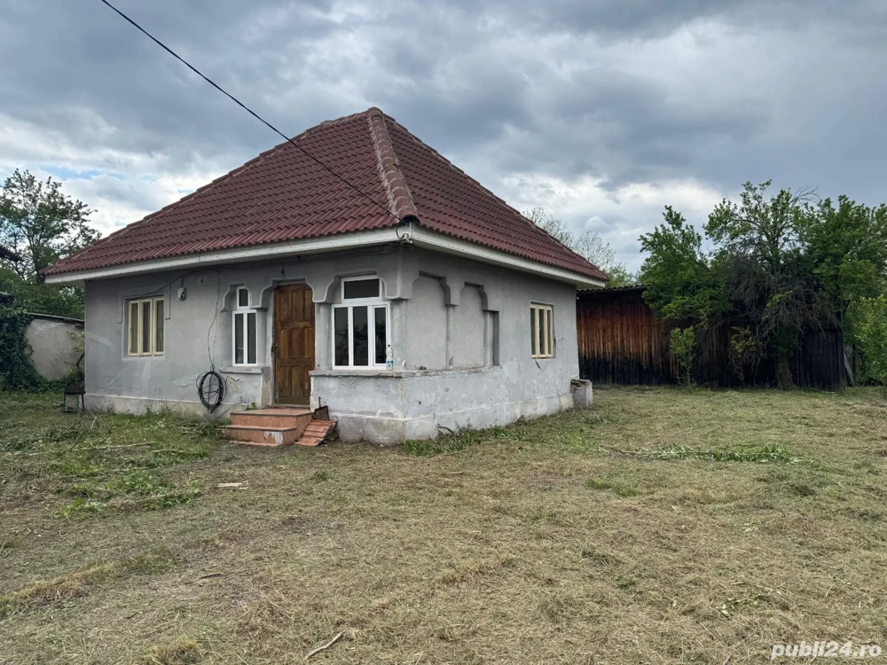 Casa, spatiu comercial, teren intravilan 3025 mp, sat Ciuperceni, pret atragator