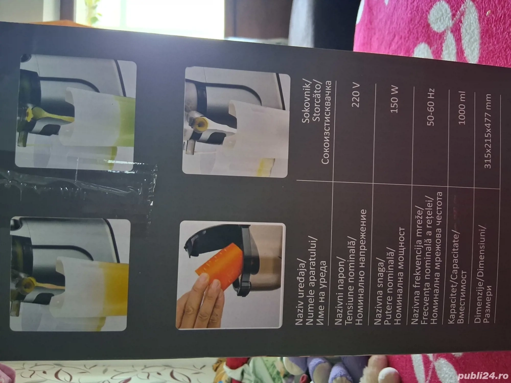 Storcător fructe si legume