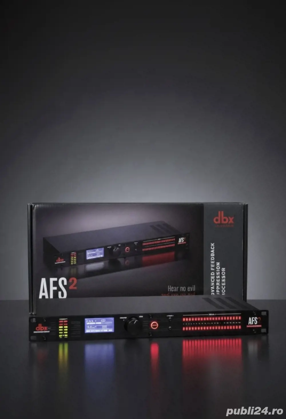 Procesor Anti-Feedback dbx AFS2   Advanced Feedback Suppression