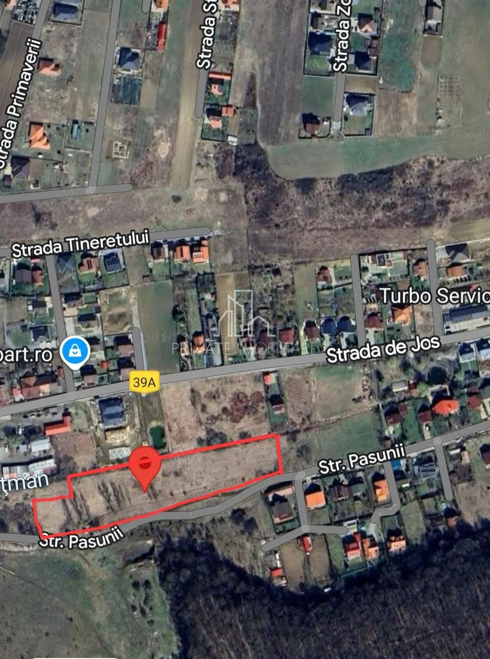 Teren 600 Mp cu Utilitati De Vanzare, Str Pasunii, Corunca