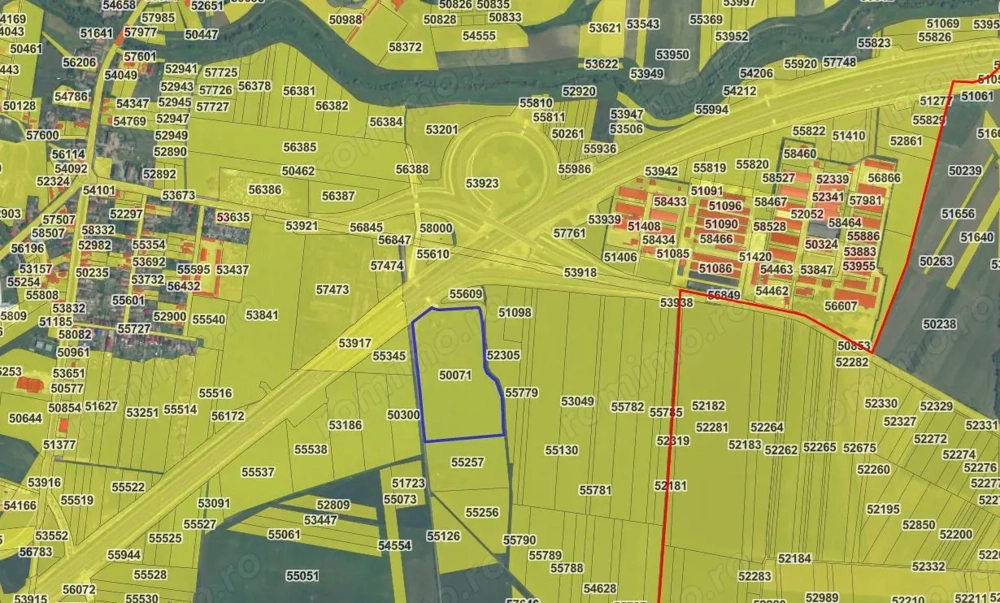 Ungheni - Investitie teren Spatiu Industrial - acces Autostrada Transilvaniei