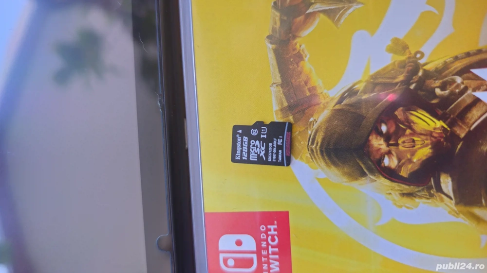 Nintendo switch v2 full box cu extra controller